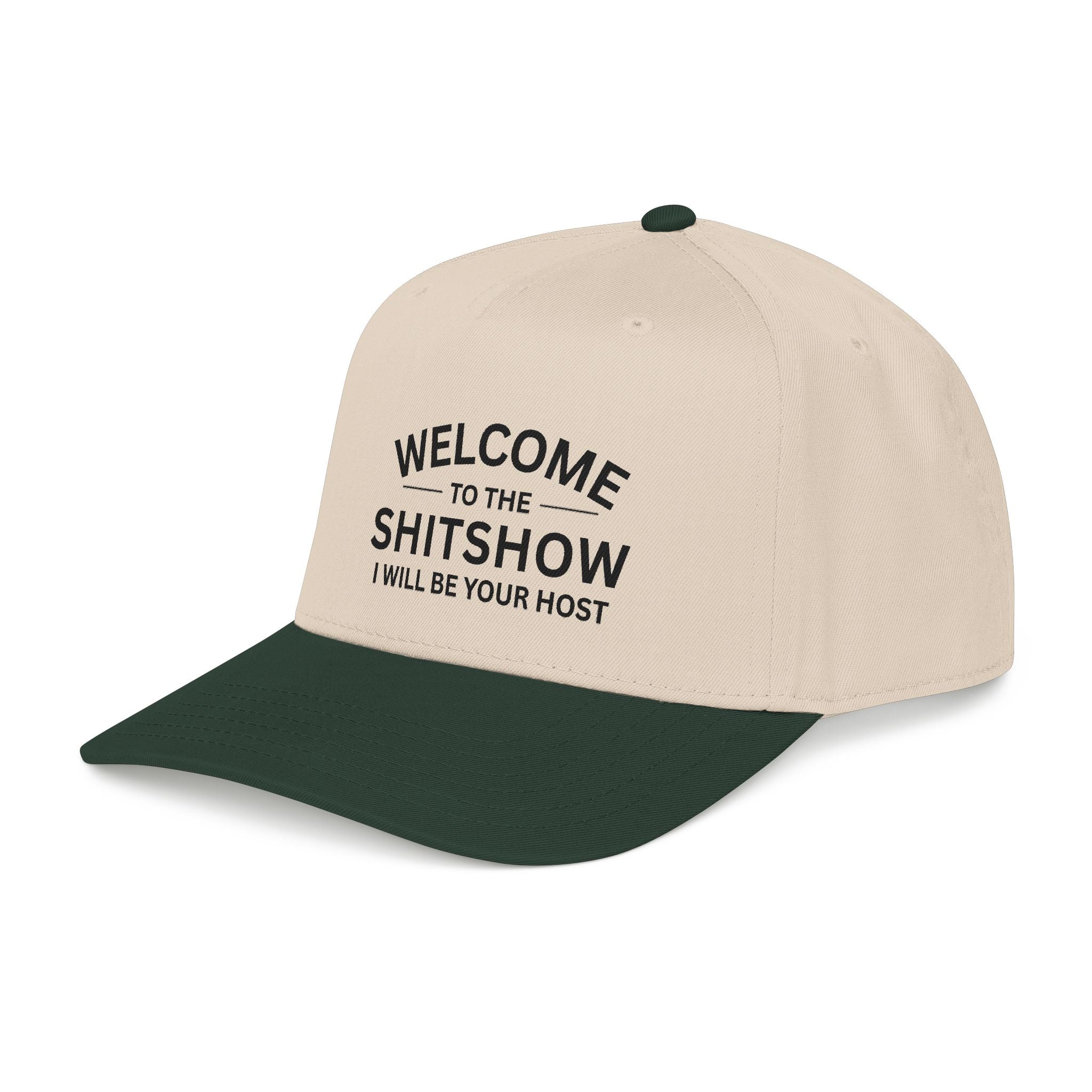 Welcome to the Shitshow Mid Profile Baseball Cap — Funny Statement Trucker Hat