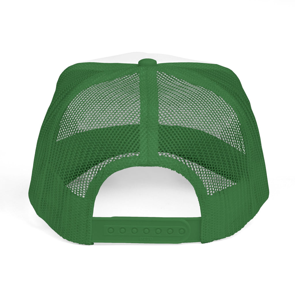 Slightly Feral Trucker Hat – Casual Mesh Cap with Script Text