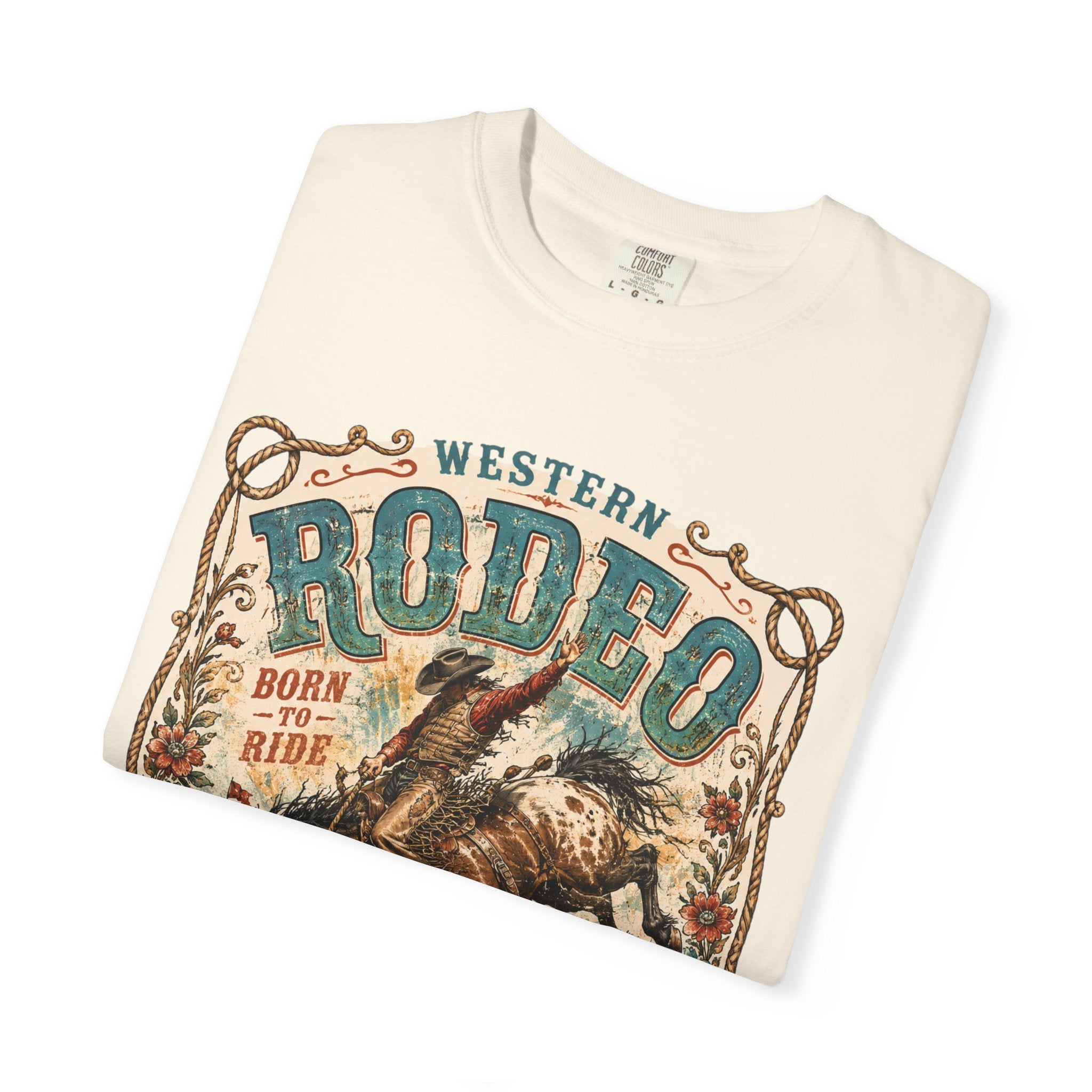 Rodeo Bucking Bronco Graphic T-Shirt