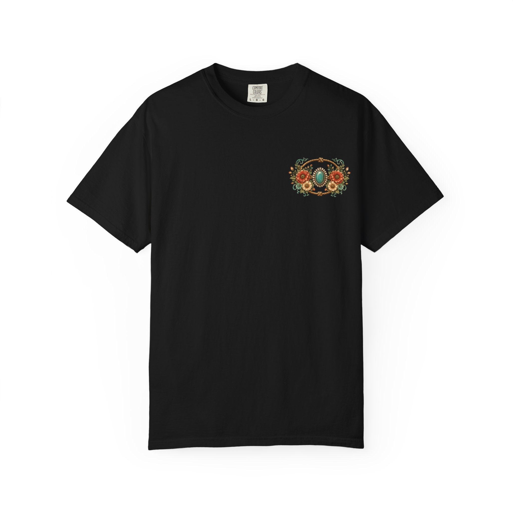 God Is Good All The Time T-Shirt — Western Floral Christian Tee