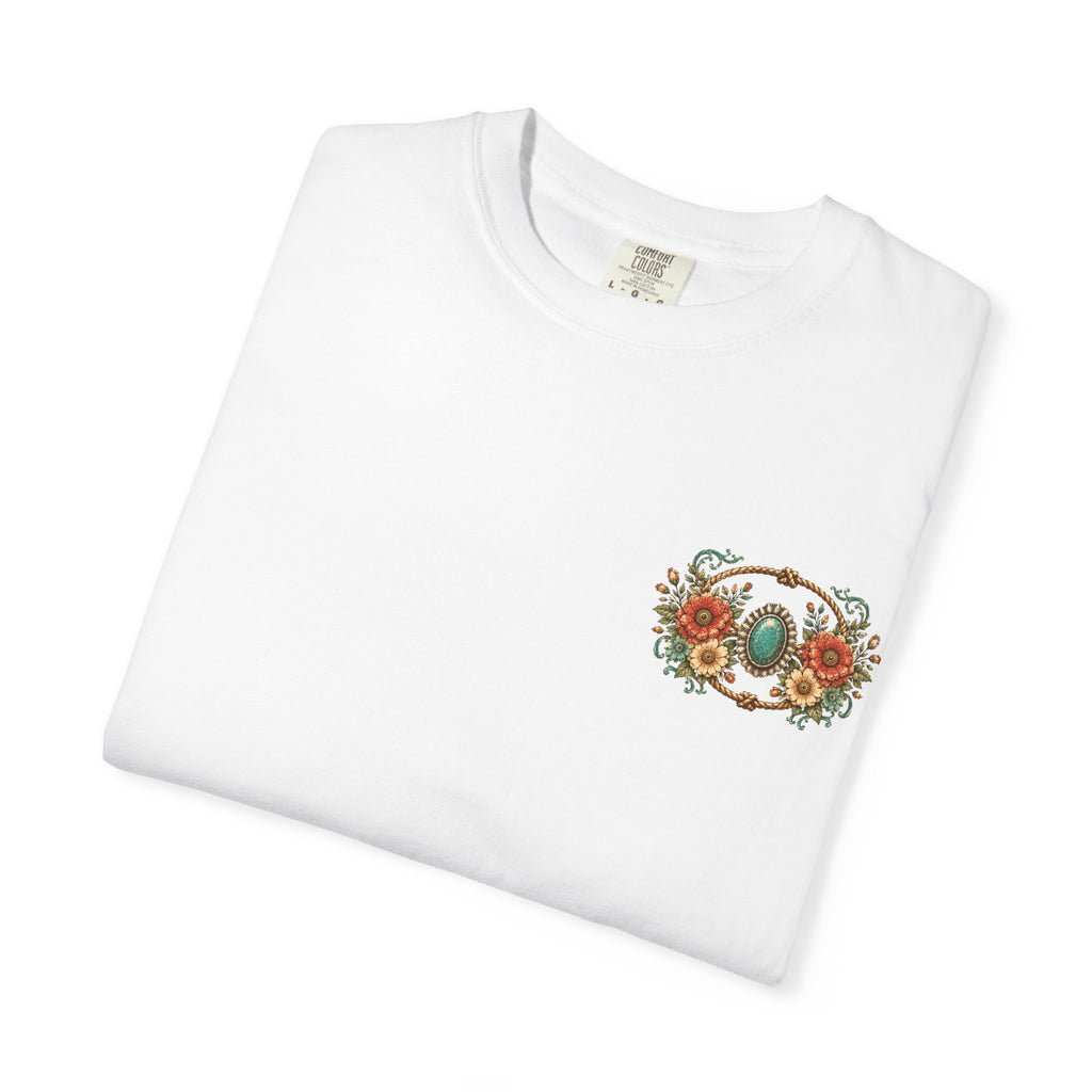 God Is Good All The Time T-Shirt — Western Floral Christian Tee