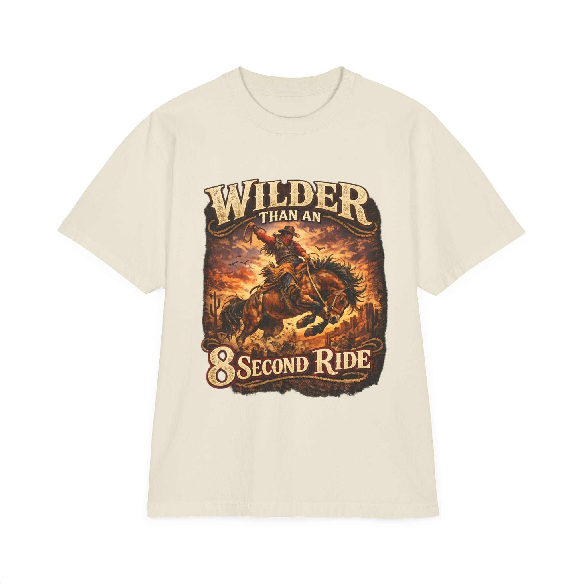 Wilder 8-Second Ride Rodeo Graphic T‑Shirt