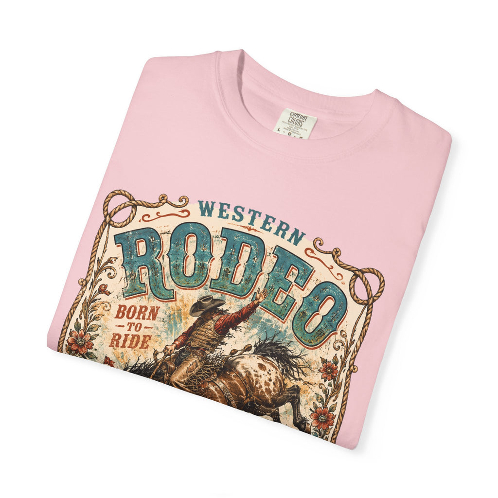 Rodeo Bucking Bronco Graphic T-Shirt