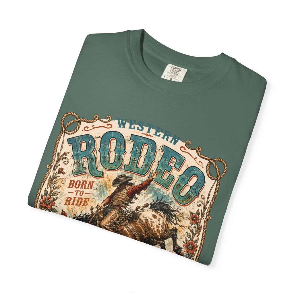 Rodeo Bucking Bronco Graphic T-Shirt