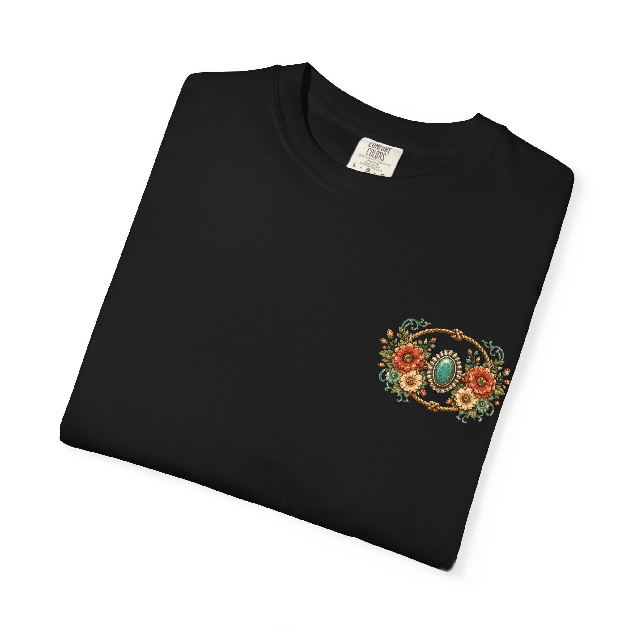 God Is Good All The Time T-Shirt — Western Floral Christian Tee