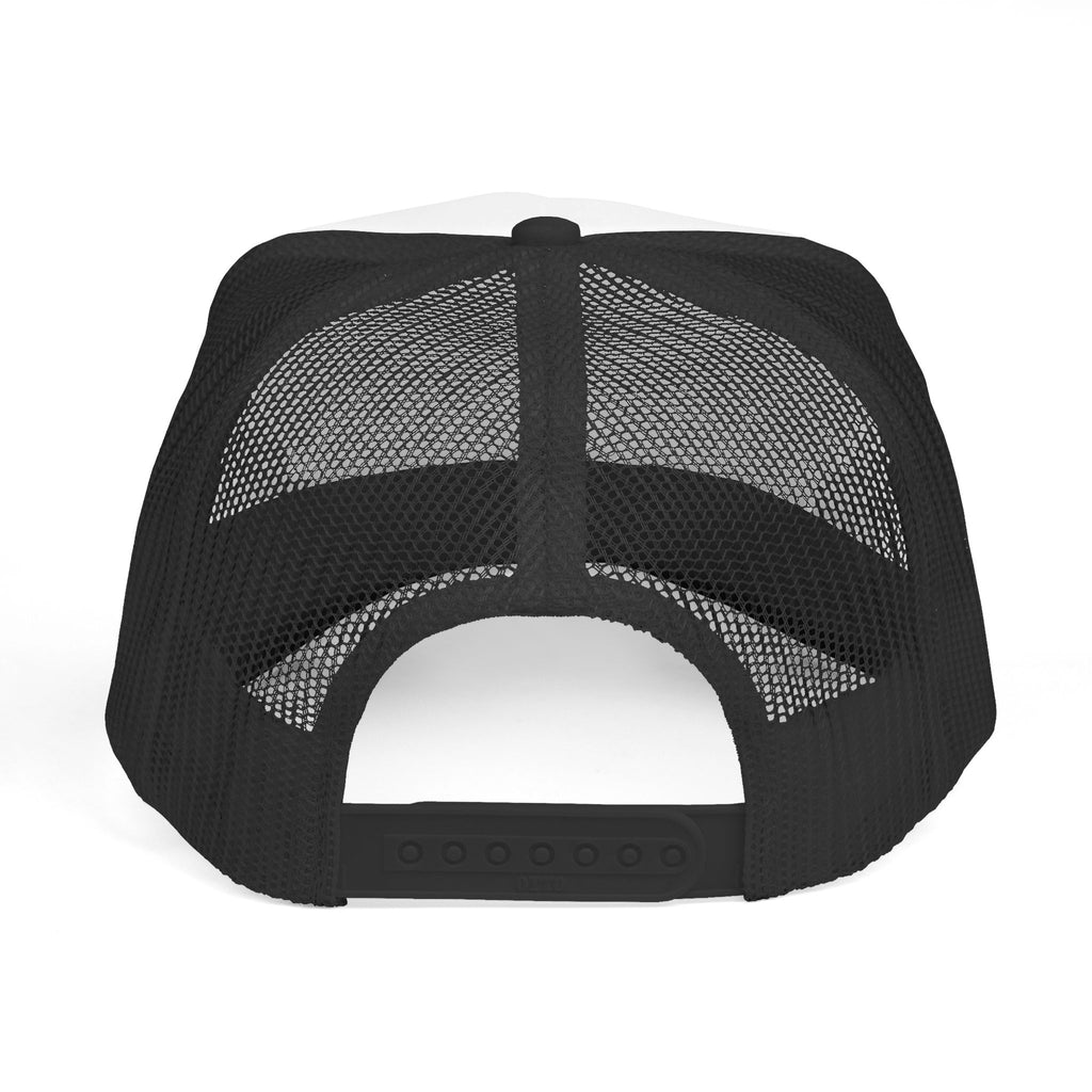 Slightly Feral Trucker Hat – Casual Mesh Cap with Script Text