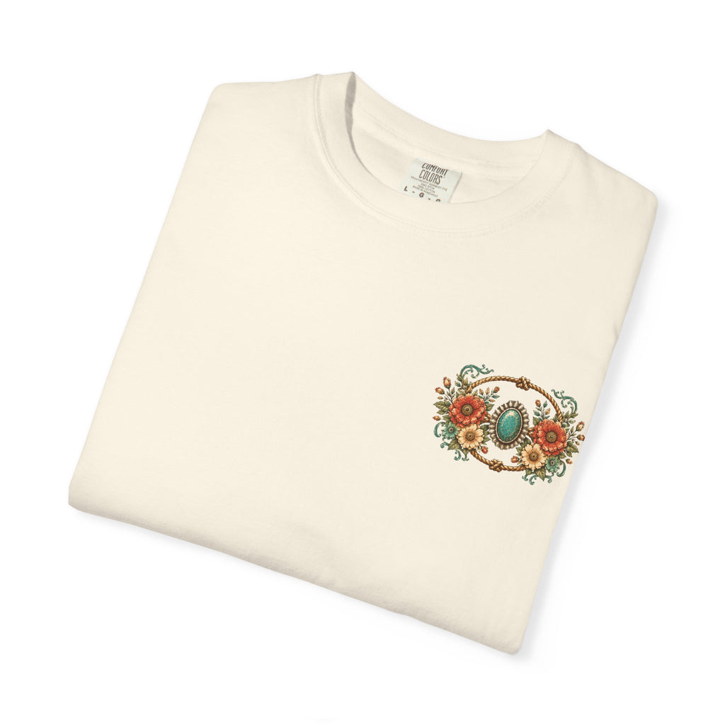 God Is Good All The Time T-Shirt — Western Floral Christian Tee