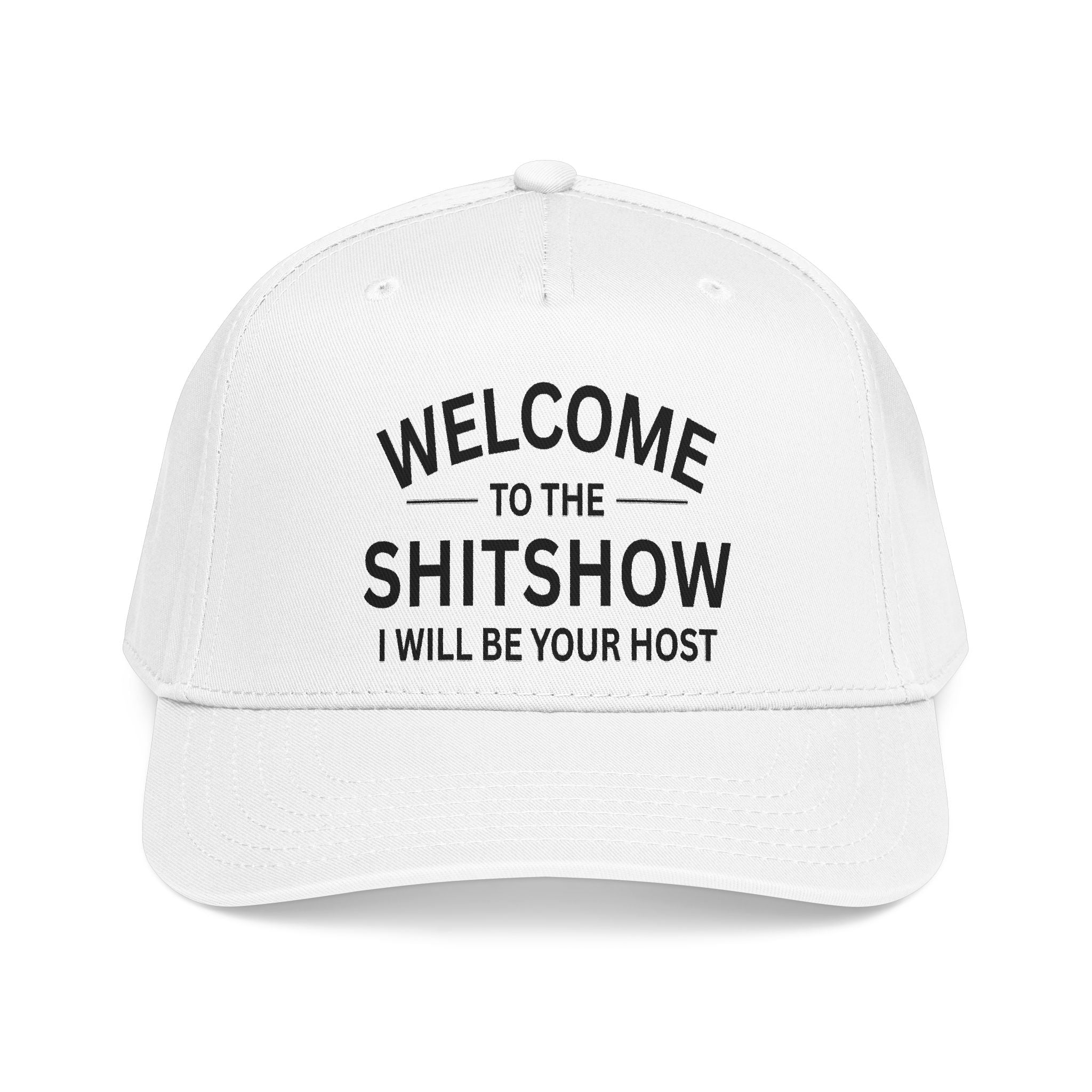 Welcome to the Shitshow Mid Profile Baseball Cap — Funny Statement Trucker Hat