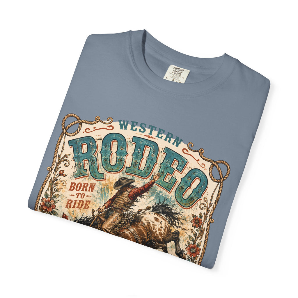 Rodeo Bucking Bronco Graphic T-Shirt