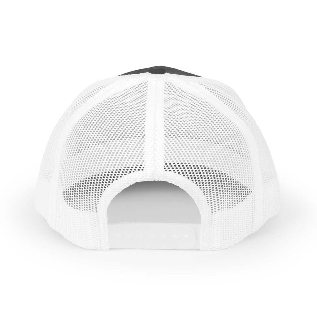 Cowboy Hat Trucker Cap — Western Text Snapback Mesh Hat