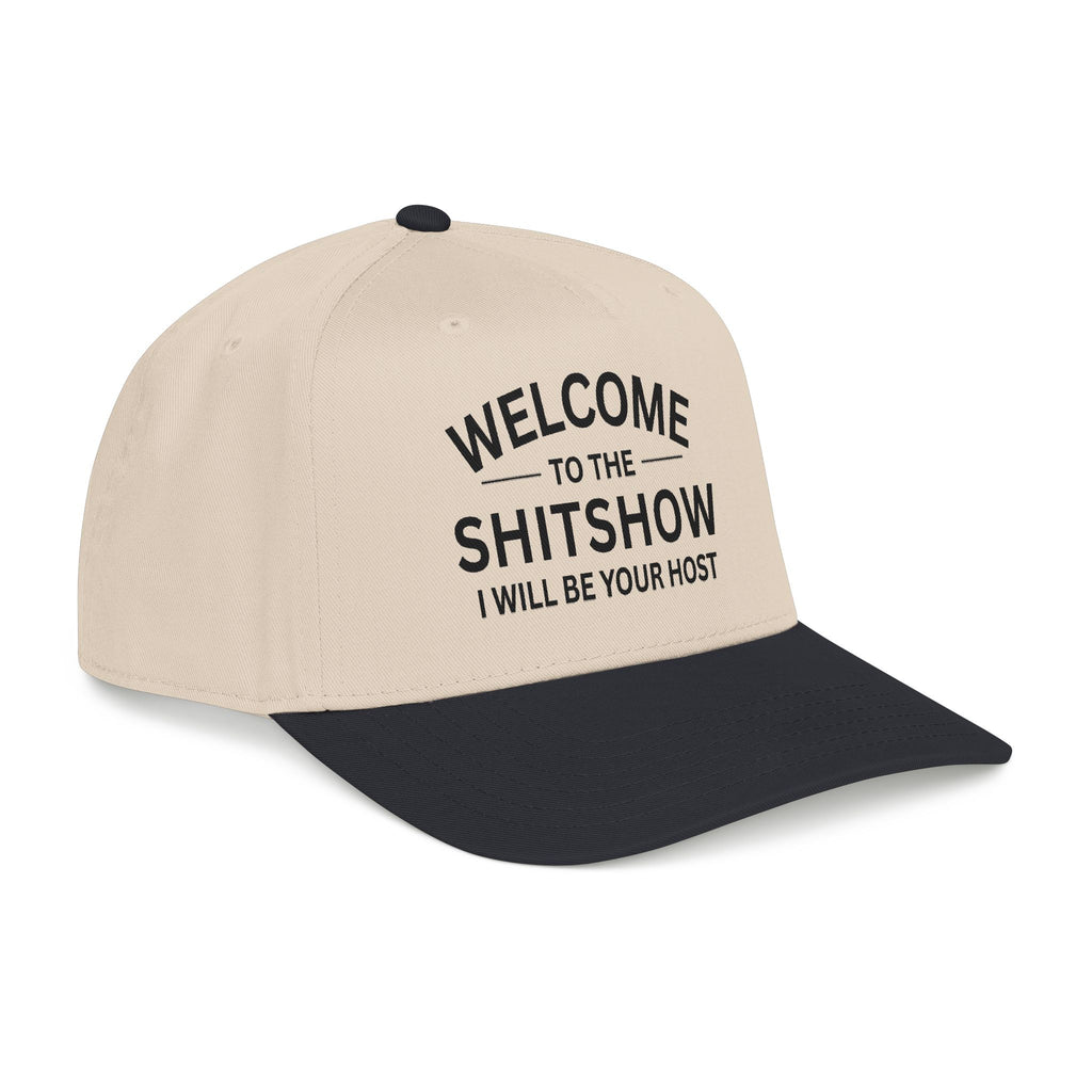 Welcome to the Shitshow Mid Profile Baseball Cap — Funny Statement Trucker Hat