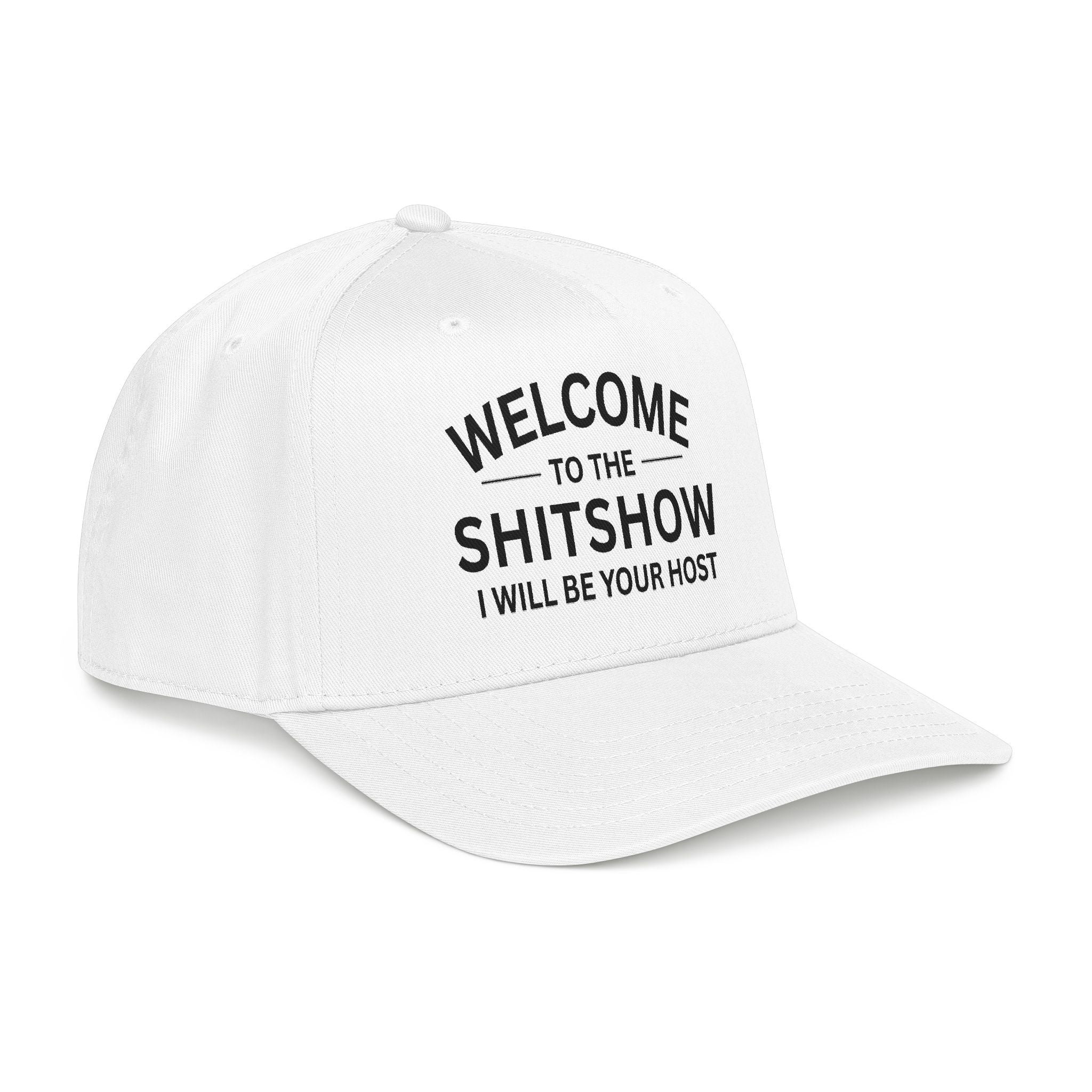 Welcome to the Shitshow Mid Profile Baseball Cap — Funny Statement Trucker Hat
