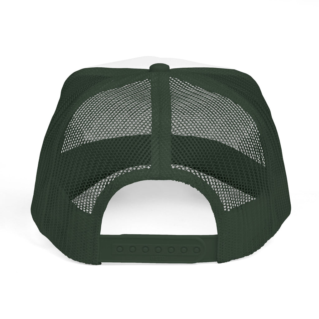 Slightly Feral Trucker Hat – Casual Mesh Cap with Script Text